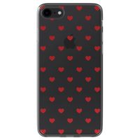 imoshion Coque Design iPhone SE (2022 / 2020) / 8 / 7 - Red Hearts