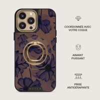 Burga Ringholder MagSafe Gold - Bague téléphone - Velvet Night