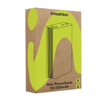 imoshion Ultra Series Aluminium Batterie externe 20.000 mAh - Charge rapide jusqu'à 33 watts - Gold
