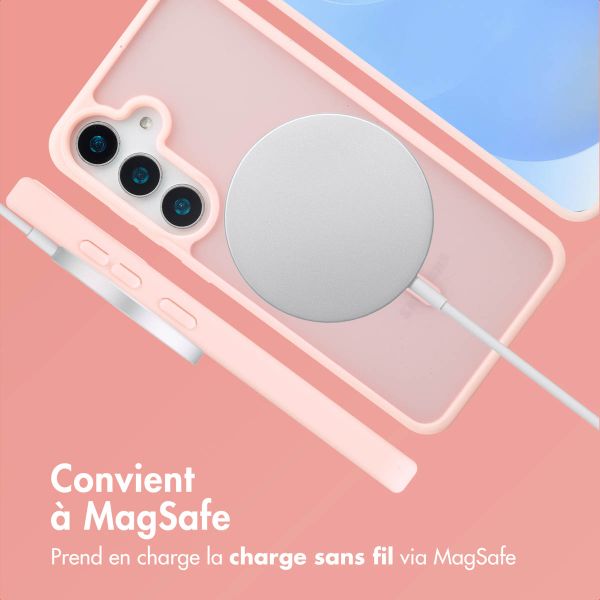 imoshion Coque Color Guard avec MagSafe Samsung Galaxy S25 - Rose clair