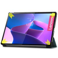 imoshion Coque tablette Trifold Lenovo Tab P12 Pro - Vert foncé