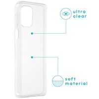 imoshion Coque silicone Motorola Moto G100 - Transparent