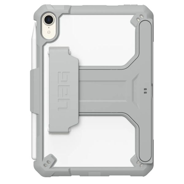 UAG Coque tablette Scout Healthcare avec support et strap iPad Mini 6 (2021) / iPad Mini 7 (2024) - Blanc / Gris