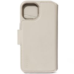 Decoded Portefeuille détachable 2 en 1 en cuir Apple iPhone 15 - Clay