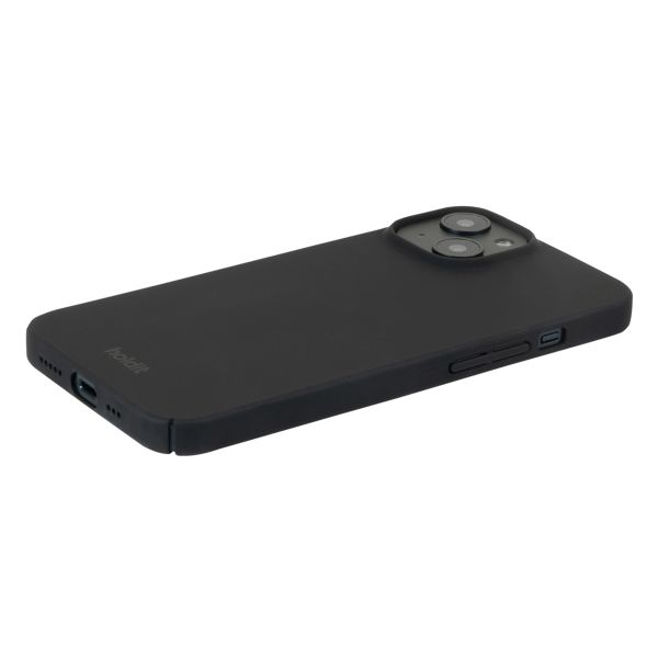 Holdit Coque Slim iPhone 15 - Black