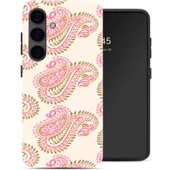 Selencia Coque arrière Vivid avec MagSafe Samsung Galaxy S24 - Paisley Blush