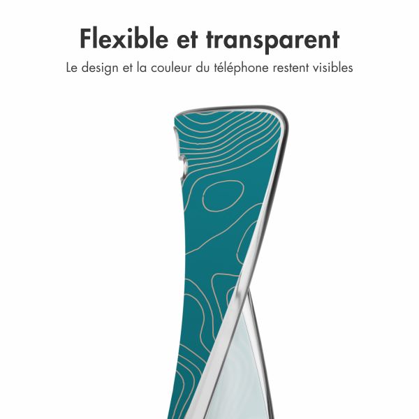 imoshion Coque Design Samsung Galaxy S24 - Topo Turquoise