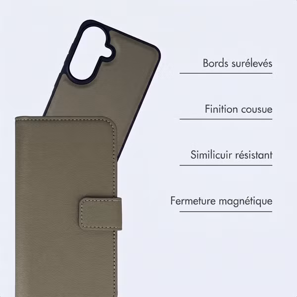 imoshion Étui portefeuille luxe 2-en-1 amovible Samsung Galaxy A57 (5G) - Vert