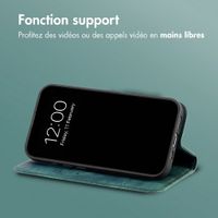 imoshion Étui de téléphone portefeuille Slim Motorola Edge 70 Fusion - Vert