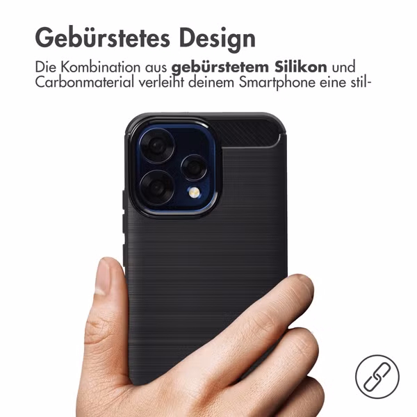 imoshion Coque Brushed Oppo Reno15 F (5G) - Noir
