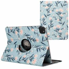 imoshion Coque tablette Design rotatif à 360° Apple iPad Pro 11 (2022 / 2021 / 2020 / 2018) - Flowers