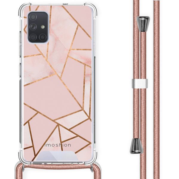 imoshion Coque Design avec cordon Samsung Galaxy A71 - Pink Graphic