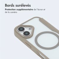 imoshion Bookcase transparente avec MagSafe Apple iPhone 17 - Beige
