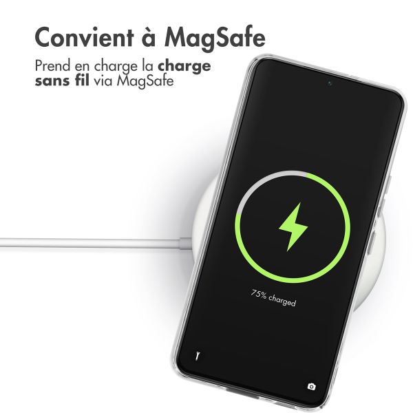 imoshion Coque arrière avec MagSafe Samsung Galaxy S22 - Transparent