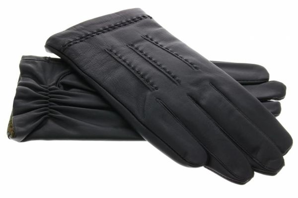 imoshion Gants pour écran tactile en cuir véritable