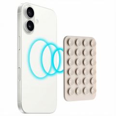 Selencia Support de téléphone à ventouses MagSafe - Warm Grey