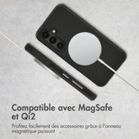 Accezz Coque Tough avec MagSafe Samsung Galaxy S25 - Noir