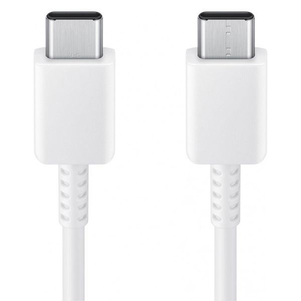 Samsung 3x Original câble USB-C vers USB-C emballage d'usine - 1 mètre - 25 Watt - Blanc