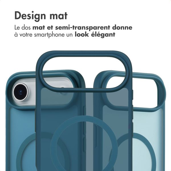 imoshion Coque Color Guard avec MagSafe Apple iPhone Air - Bleu foncé