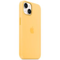 Apple Coque en silicone MagSafe Apple iPhone 14 - Sunglow