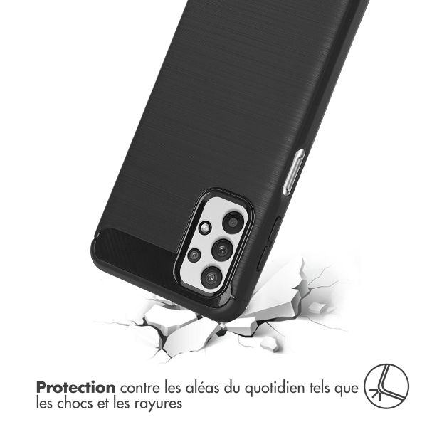 imoshion Coque Brushed Samsung Galaxy A32 (5G) - Noir