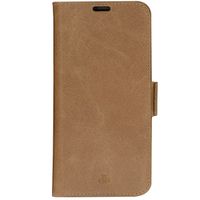 dbramante1928 Étui de télephone portefeuille Apple iPhone 14 - Marron