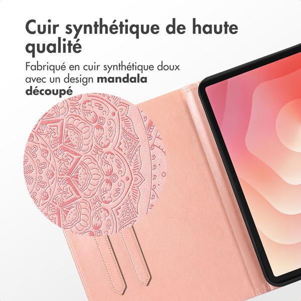 imoshion Coque tablette Samsung Galaxy Tab S11 - Rose Gold