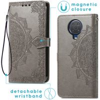 imoshion Etui de téléphone Mandala Nokia G10 / G20 - Gris