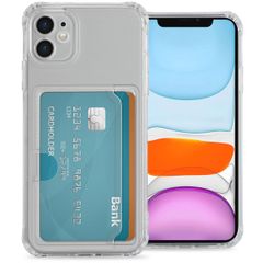 imoshion Coque silicone avec porte-cartes Apple iPhone 11 - Transparent