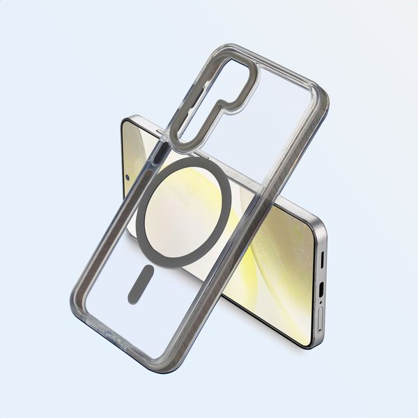 imoshion Coque Combat MagSafe Samsung Galaxy S24 - Gris