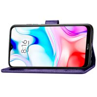 Etui de téléphone Fleurs de Trèfle Xiaomi Redmi 8