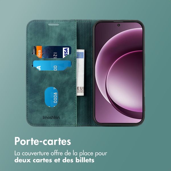 imoshion Étui de téléphone portefeuille Slim OnePlus 15R - Vert