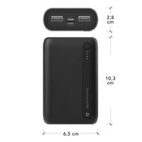 dbramante1928 re-charge | Batterie externe 10.000 mAh - Noir