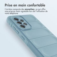 imoshion Coque arrière EasyGrip Samsung Galaxy A52(s) (5G/4G) - Bleu clair