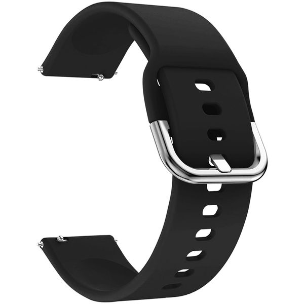 imoshion Bracelet silicone le Garmin Venu / Vivoactive 3 / Forerunner 245 - Noir