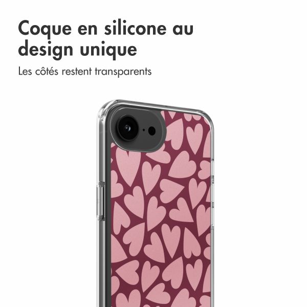 imoshion Coque Design Apple iPhone 16e - Hearty Blush