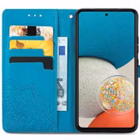 imoshion Etui de télephone Mandala Samsung Galaxy A53 - Turquoise