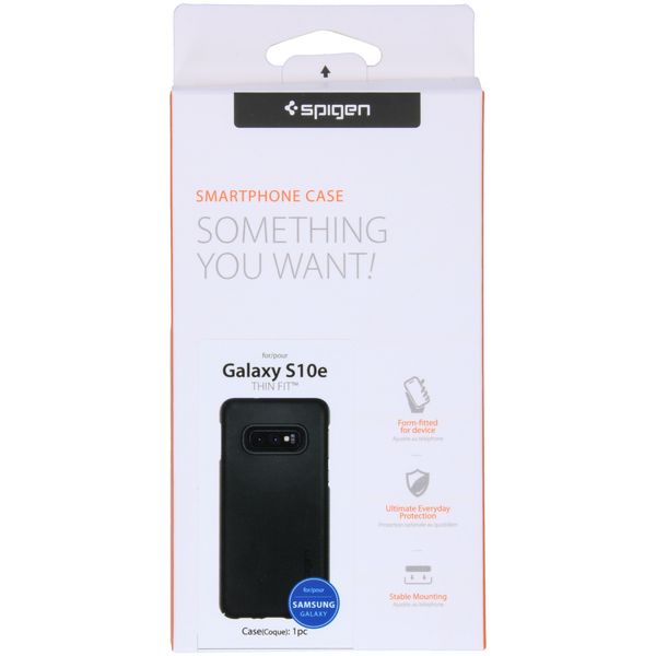 Spigen Coque Thin Fit Samsung Galaxy S10e - Noir