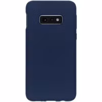 Accezz Coque Liquid Silicone Samsung Galaxy S10e - Bleu
