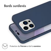imoshion Coque Couleur Apple iPhone 14 Pro Max - Bleu foncé
