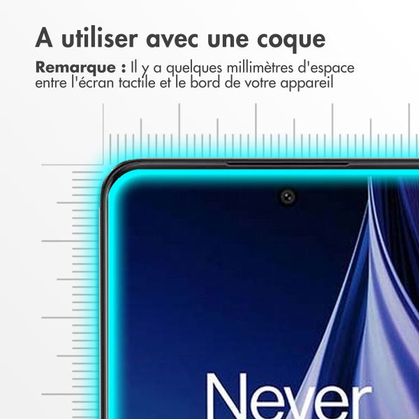 Accezz Protection d'écran en verre trempé OnePlus Nord N30 SE - Transparent