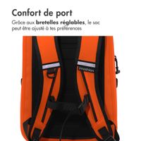 imoshion Sac à dos Hermétique et Étanche 16L - Moyen - Orange abricot