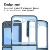 imoshion Coque Color Guard avec MagSafe Samsung Galaxy Z Flip 7 FE - Bleu foncé
