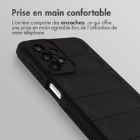 imoshion Coque arrière EasyGrip Samsung Galaxy A23 (5G) - Noir