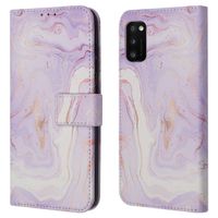 imoshion ﻿Étui de téléphone portefeuille Design Samsung Galaxy A41 - Purple Marble