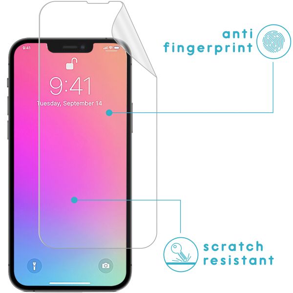 imoshion Protection d'écran Film 3pack Apple iPhone 13 / 13 Pro / 14 / 16e