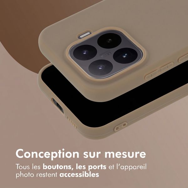 imoshion Coque Couleur Xiaomi 17T - Marron