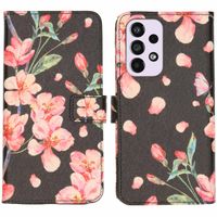 imoshion Coque silicone design Samsung Galaxy A33 - Blossom Black