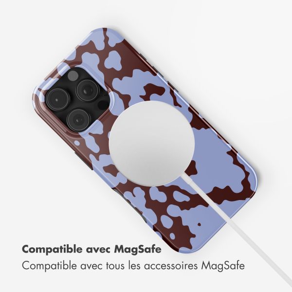 Selencia Coque arrière Vivid avec MagSafe Apple iPhone 16 Pro Max - Moo'd Lavender Glow