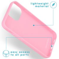 imoshion Coque Couleur iPhone 13 Mini - Rose